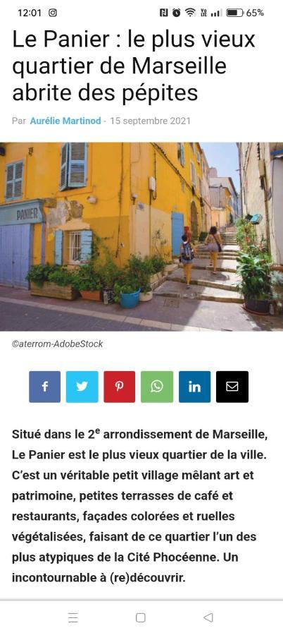 Casa Mia 25M2 Centre Ville Et Panier Marsella Exterior foto